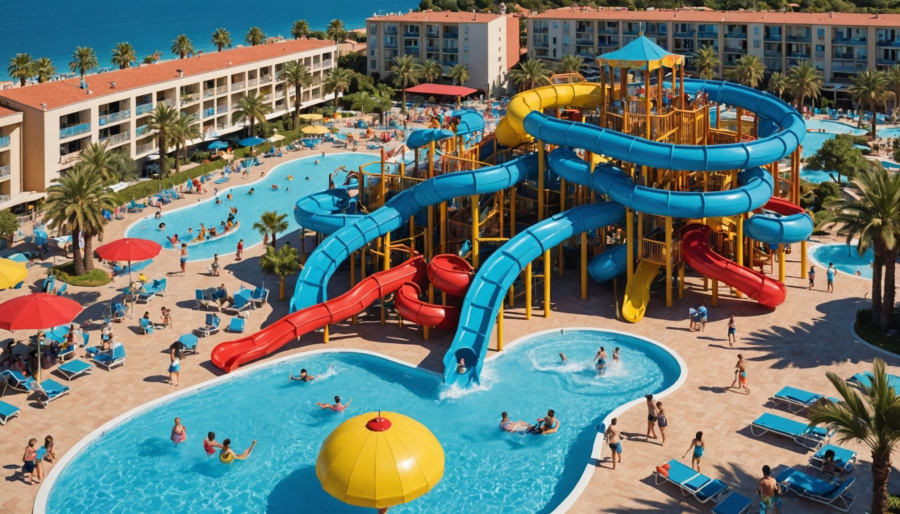 Aqua park for families in fréjus: attractions for kids and adults